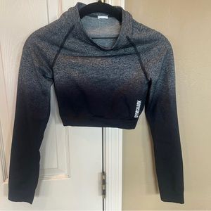 Gymshark Cropped Long Sleeve Workout Top